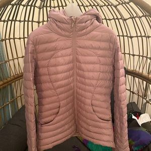 Lululemon pack it down jacket - smoky blush